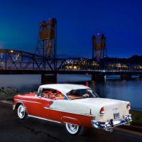 Light Painting a 1955 Chevy BelAir