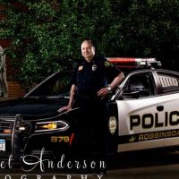 Light Painting  a Dodge Charger Police Interceptor