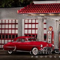 Light Painting a 1950 Oldsmobile 88 Holiday Coupe