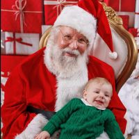 Asher & Santa